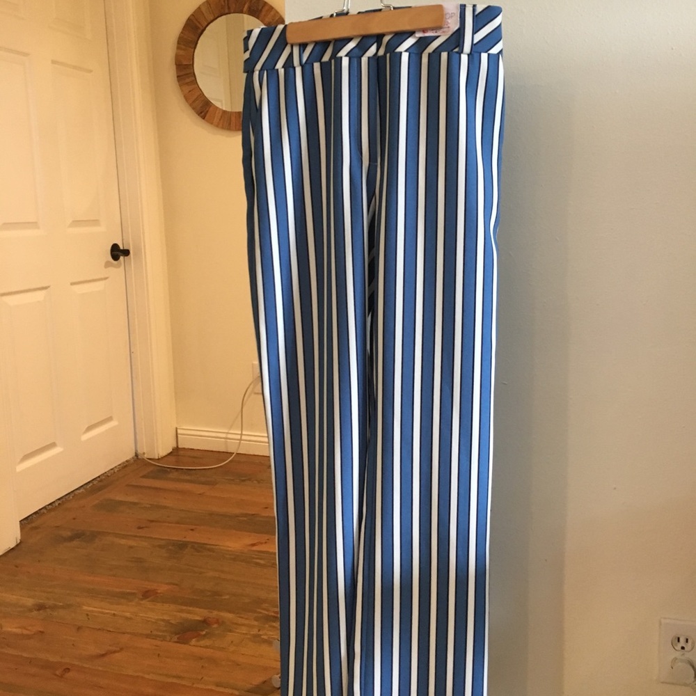 NEW Topshop Stripe Pants